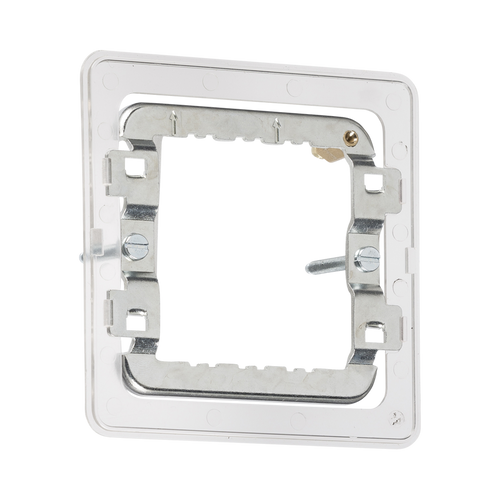 Knightsbridge Screwless 1-2G grid mounting frame GDS001F