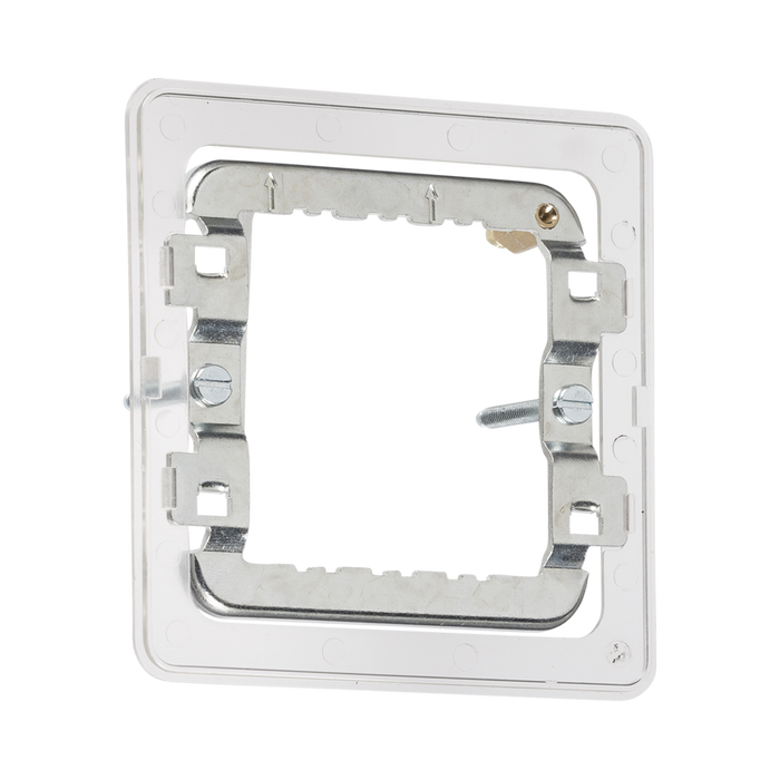 Knightsbridge Screwless 1-2G grid mounting frame GDS001F