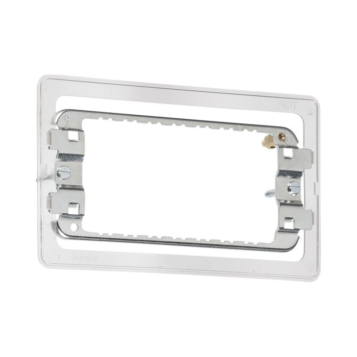 Knightsbridge Screwless 3-4G grid mounting frame GDS002F