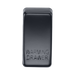 Black rectangular object with 'Warming Drawer' engraving on a white background