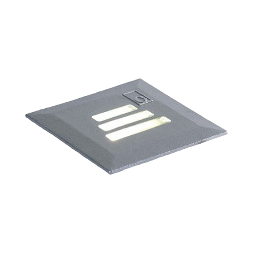 Collingwood Slotted LED Ground Light Cast Stainless Steel, Blue GL022BL