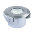 Collingwood Ground Light Stainless Steel, Warm White GL038AFWW