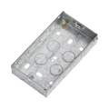 Knightsbridge 2G 25mm Galvanised Steel Box GSK225