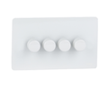 Schneider Ultimate Screwless 4G Dimmer Switch GU6442CPW