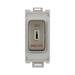 Schneider Ultimate Pearl Nickel 20A 2 Way Key Grid Switch Module Emergency Lighting GUG202KELWPN
