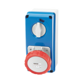 Gewiss Vertical Interlocked Socket 16A 3P & E 415V GW66208N