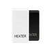BG Evolve White heater rocker cap colour range with Evolve White at the front