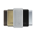 BG Grid Brushed Steel hob engraved rocker cap colour range with Brushed Steel at the front
