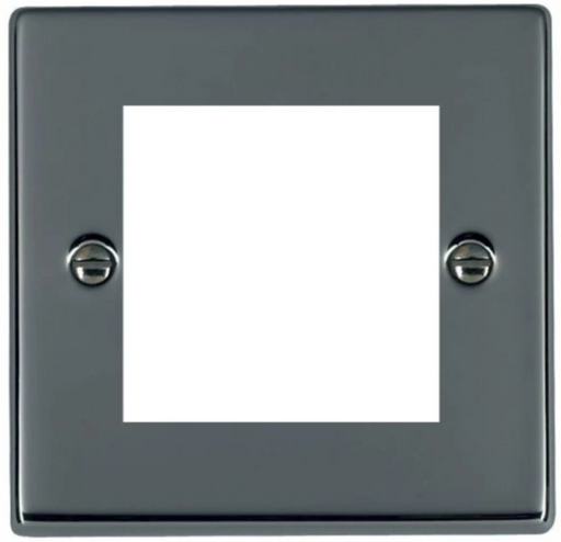 Hamilton Hartland EuroFix Black Nickel 2G 50x50mm Aperture Front Plate 78EURO2