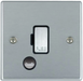 Hamilton Hartland Satin Chrome 1G 13A Flex Outlet Fused Connection Unit 76FOCSC-B