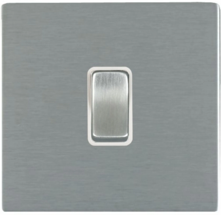 Hamilton Sheer CFX Satin Steel 1G 20AX 2 Way Switch 84CR212SS-W