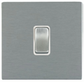 Hamilton Sheer CFX Satin Steel 1G 20AX Intermediate Switch 84CR312SS-W