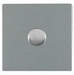 Hamilton Sheer CFX Satin Steel 1G Leading Edge Push Dimmer Switch 84C1X40