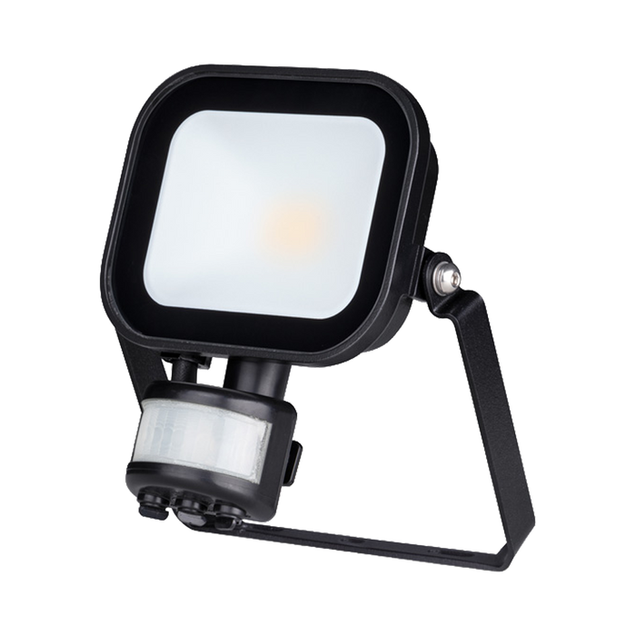 JCC Niteflood LED Floodlight With PIR 10W IP65 4000K Black JC091002 — product image 1