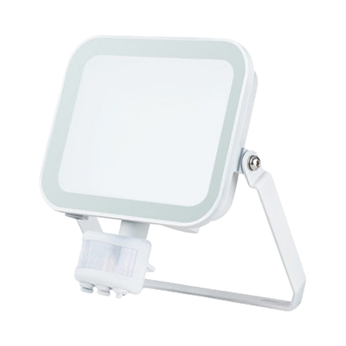JCC Niteflood LED Floodlight With PIR 30W IP65 4000K White JC091014