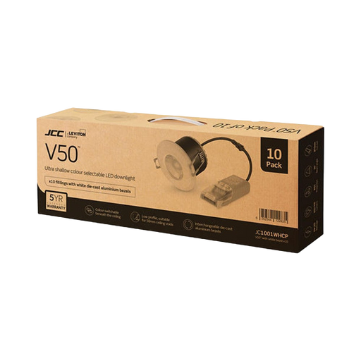 JCC V50 Multipack with White Bezels JC1001WHCP — product image 1