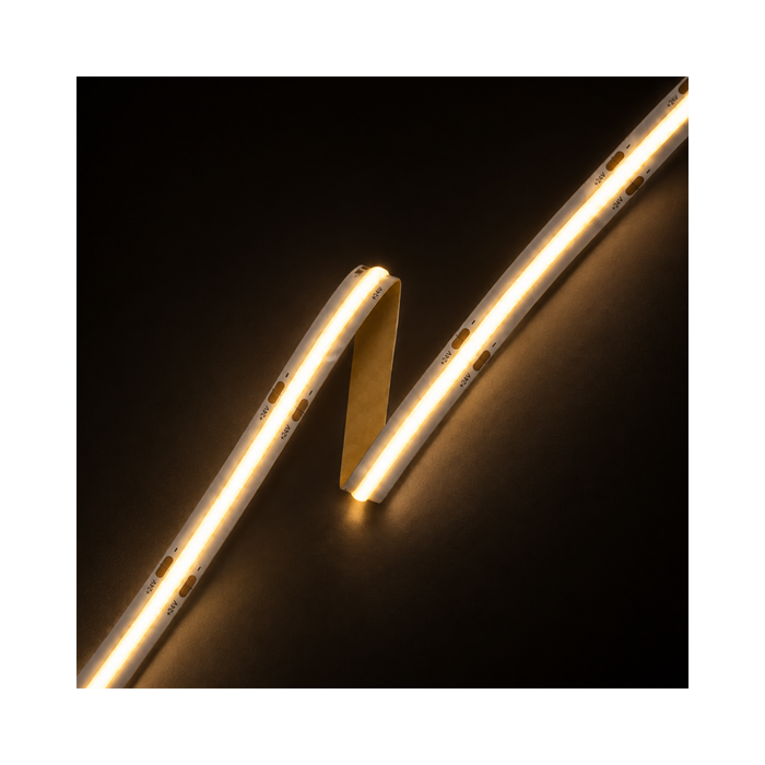 JCC COB LED Tape 8W/m 24V IP20 3000K – Sold Per Metre
