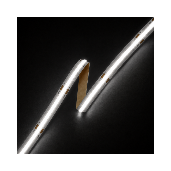 JCC COB LED Tape 8W/m 24V IP20 4000K – Sold Per Metre