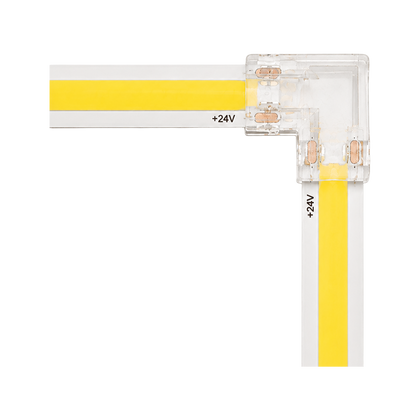 JCC COB LED Tape Corner Connector 8mm IP20