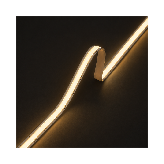 JCC Free-Cut COB LED Tape 10W/m 24V IP65 3000K – Sold Per Metre