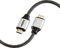 Knightsbridge Black 2 Meter 8K Ultra High Speed HDMI Cable AVUHD8K2 available from RS Electrical Supplies