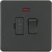 Knightsbridge Screwless Anthracite 13A Switched Spur with Neon SF6300NAT Available from RS Electrical Supplies
