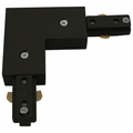 Knightsbridge Track L Right Angle Connector Black 230V TRKRABK
