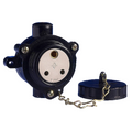 Lewden Weatherproof Metal Clad 3 Pin 5A Socket PD84/3