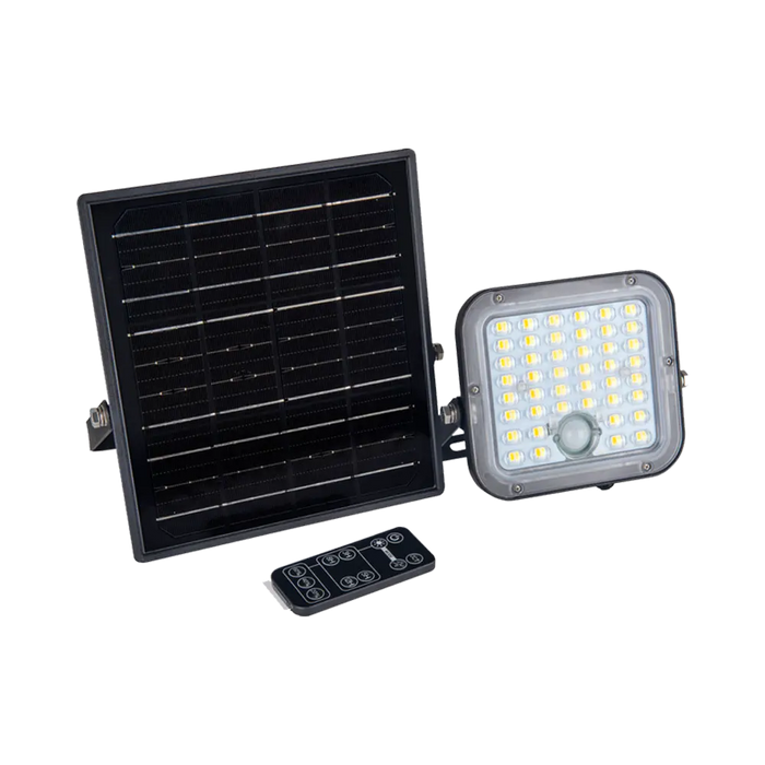 Luceco Solar Security Floodlight LEXSFD10BCC