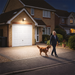 Luceco Solar Hybrid LEXSHYFS10BCC – illuminating a garage and driveway