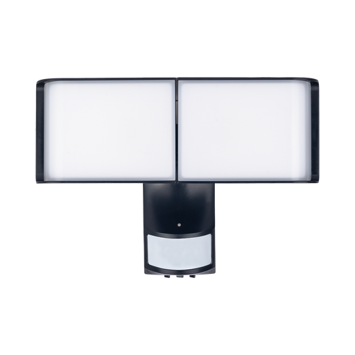 Luceco Solar Hybrid LEXSHYFT10BCC – front view with both heads aligned