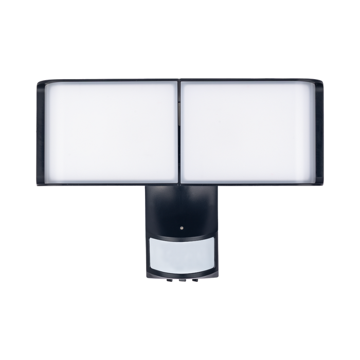 Luceco Solar Hybrid LEXSHYFT10BCC – front view with both heads aligned