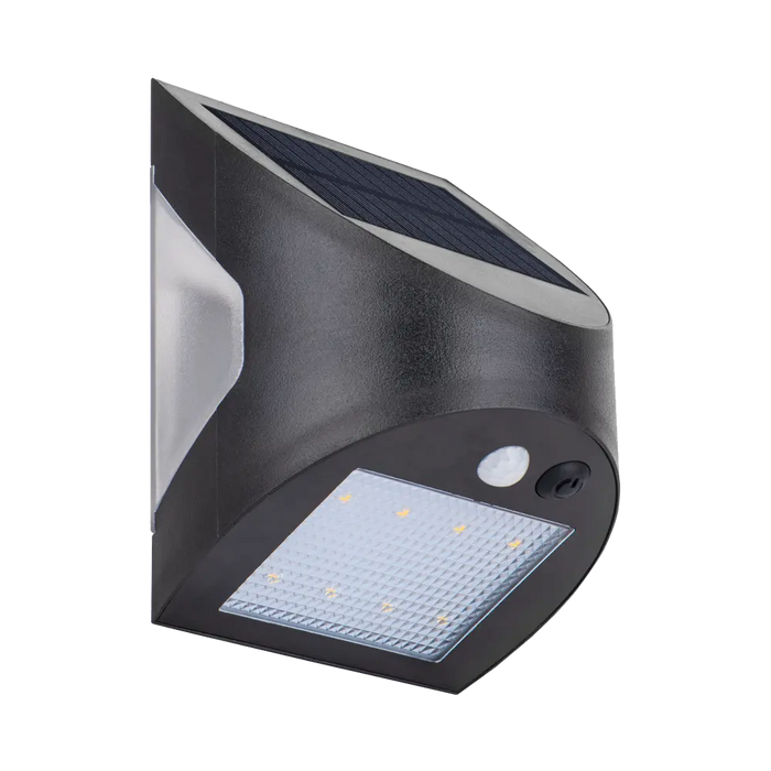 Luceco Prysm Black Solar Bulkhead LEXSW30B40