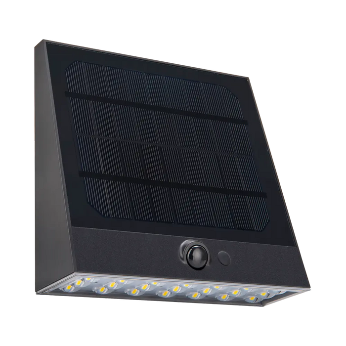 Luceco Stealth Solar Wall Light LEXSWW100B30