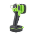 Luceco UniVolt cordless inspection spotlight side view