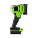 Luceco UniVolt cordless inspection spotlight rear angled view
