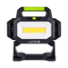 Luceco UniVolt triple-head work light front view