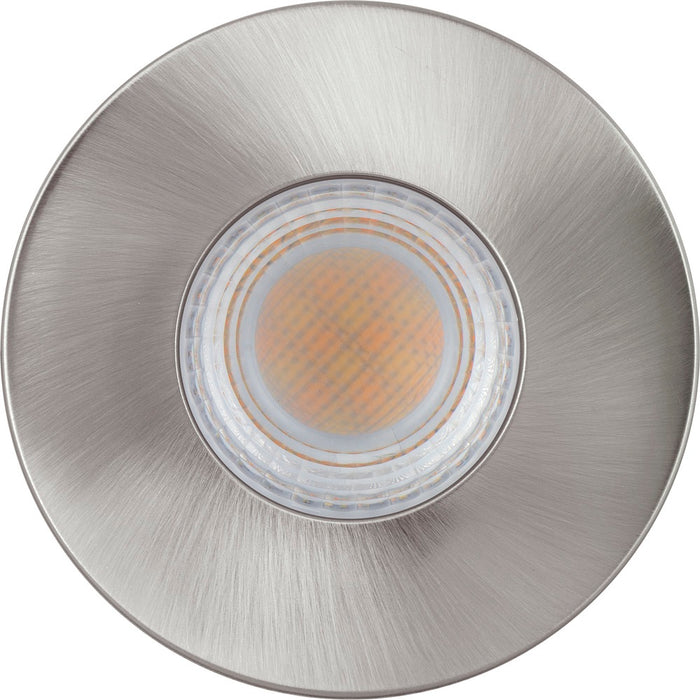 Luceco Ftype Flat Brushed Steel FTBZFBS- Bezel Only