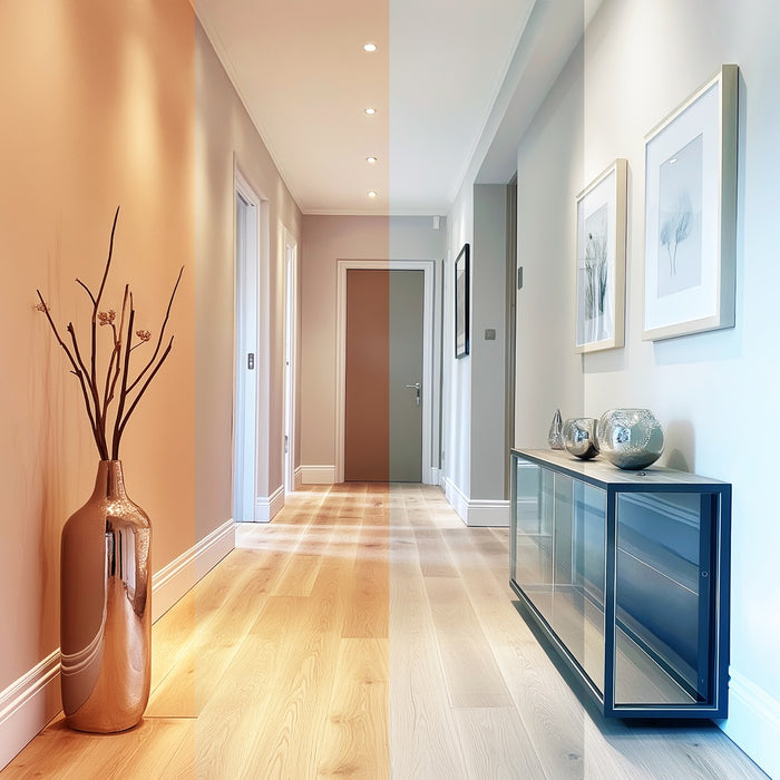 Luceco FType Elite Flat Fire Rated Downlight Colour Selectable 10 Pack PTF6WCCT/10