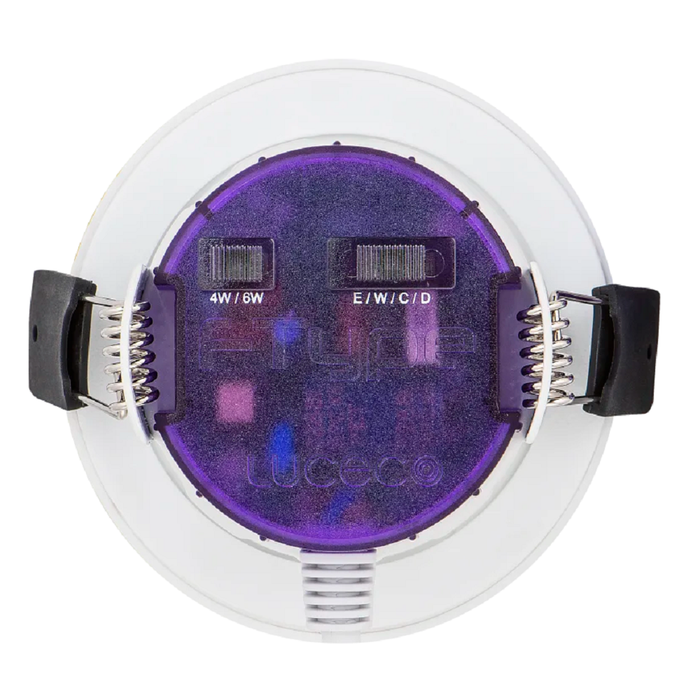 Luceco FType Ultra Regressed Fire Rated Downlight Colour Selectable UTR6WCCT