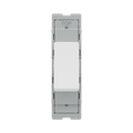 BG GridLite White Moulded White 20A 16AX 2 Way Single Pole Switch Module M12 – front view