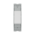 BG GridLite White Moulded White 20A 16AX Intermediate Switch Module M13 – front view