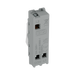 BG GridLite White Moulded White 20A 2 Way Retractive Bell Symbol Switch Module M142BELL – side view