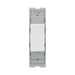 BG GridLite White Moulded White 20A 2 Way Single Pole Retractive Centre-Off Switch Module M142C – front view