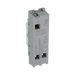 BG GridLite White Moulded White 20A 2 Way Single Pole Retractive Centre-Off Switch Module M142C – side view