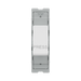 BG GridLite White Moulded White 20A 2 Way Retractive PRESS Switch Module M142PR – front view