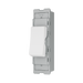 BG GridLite White Moulded White 20A 2 Way Retractive Switch Module M142 – angled view