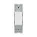 BG GridLite White Moulded White 20A 1 Way Retractive Switch Module M14 – front view