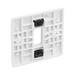 BG GridLite White Moulded White 1G Grid Plate M81 – side view