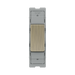 BG GridLite Antique Brass 20A 2 Way Single Pole Centre-Off Switch Module MAB12C – front view
